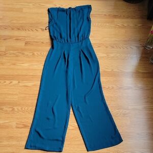 Zara Teal Jumpsuit